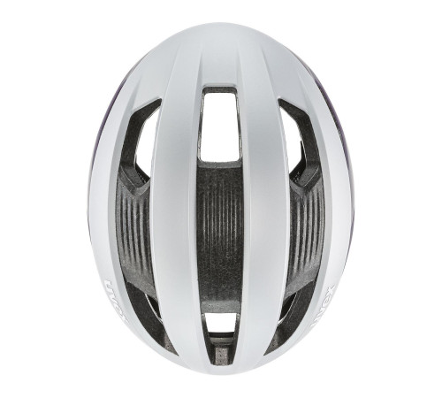 Velo ķivere Uvex Rise cc silver-plum WE-52-56CM