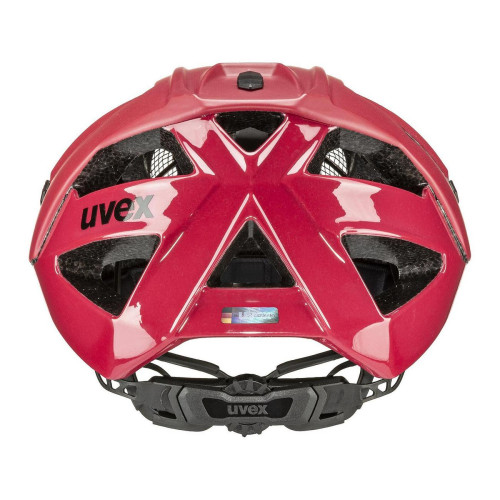 Velo ķivere Uvex Quatro cc dark red-black mat-52-57CM