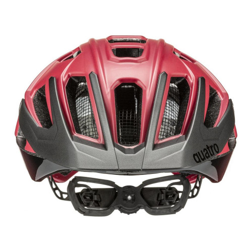 Velo ķivere Uvex Quatro cc dark red-black mat-52-57CM