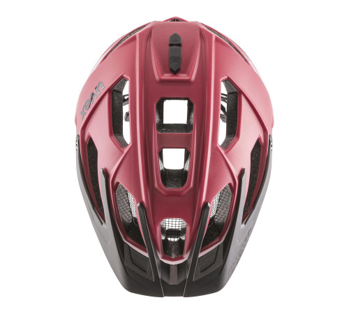Velo ķivere Uvex Quatro cc dark red-black mat-52-57CM