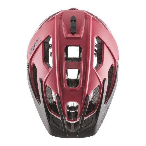 Velo ķivere Uvex Quatro cc dark red-black mat-52-57CM
