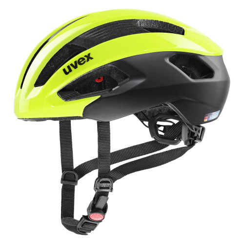 Velo ķivere Uvex Rise cc neon yellow-black mat-52-56CM
