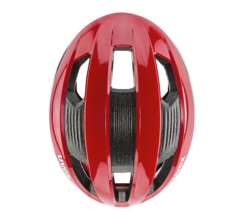 Velo ķivere Uvex Rise cc red-white mat-52-56CM