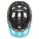 Helmet Uvex Access black aqua lime mat-52-57CM