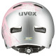 Helmet Uvex Kid 3 silver-ros-55-58CM