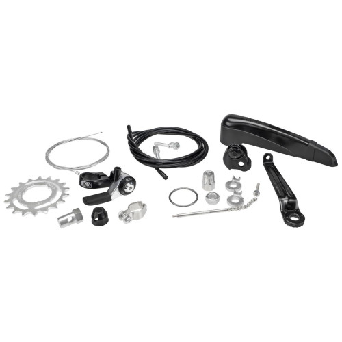 Aizmugurējā rumba Sturmey-Archer S­RF3 Alu 36H 3-speed freewheel black