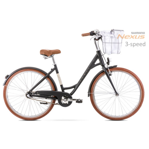 Velosipēds Romet Pop Art Eco 28" Alu 2022 black-20" / L
