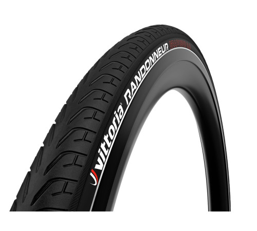 Tire 26" Vittoria Randonneur Rigid 26x1.75 / 47-559 black reflex