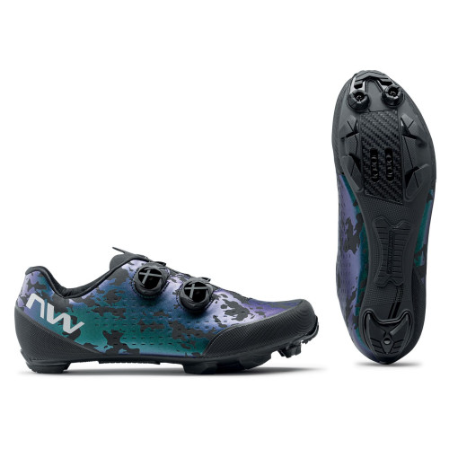 Cycling shoes Northwave Rebel 3 MTB XC iridescent-44