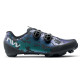 Cycling shoes Northwave Rebel 3 MTB XC iridescent-46