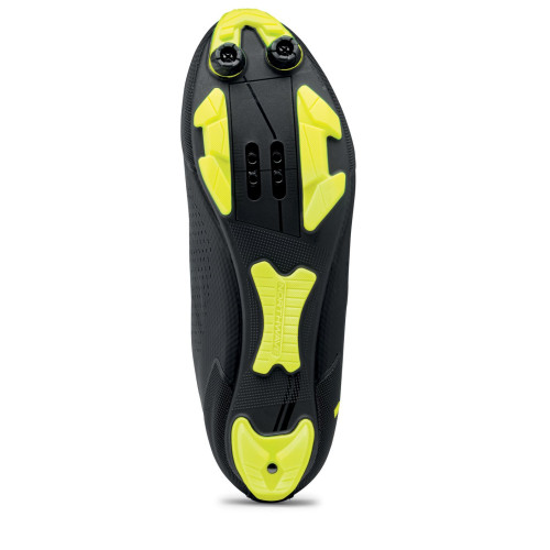 Cycling shoes Northwave Razer 2 MTB XC black-yellow fluo-45