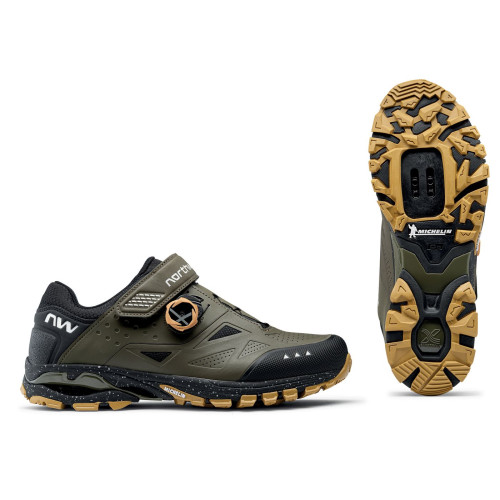 Cycling shoes Northwave Spider Plus 3 MTB AM forest-44