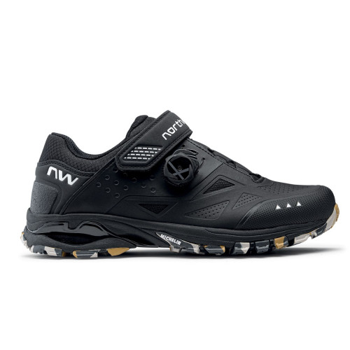 Velo apavi Northwave Spider Plus 3 MTB AM black-camo sole-44