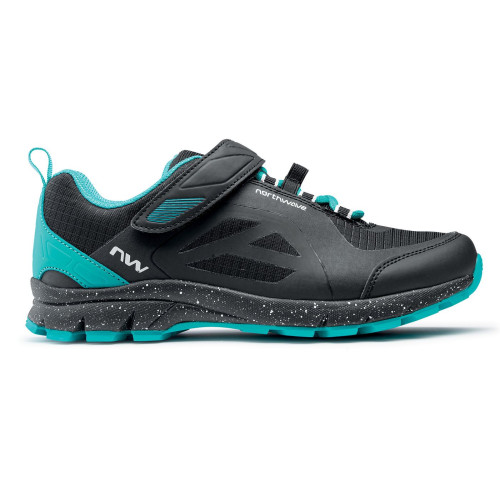 Cycling shoes Northwave Escape Evo WMN MTB AM black-aqua-40