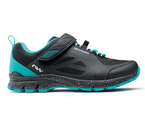 Cycling shoes Northwave Escape Evo WMN MTB AM black-aqua-41