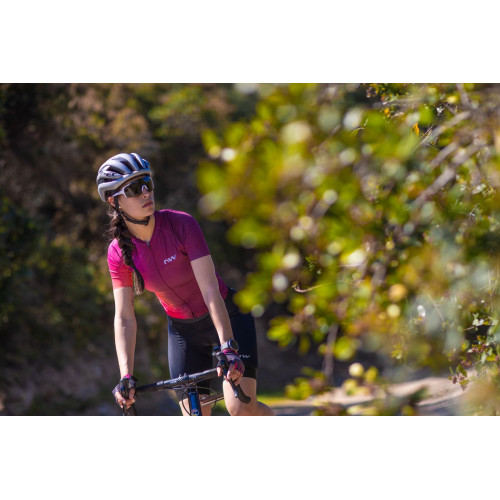 Velo cimdi Northwave Active WMN Short dark grey-pink