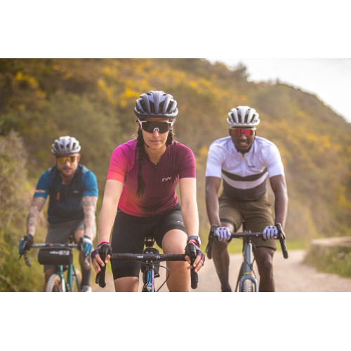 Velo cimdi Northwave Active WMN Short dark grey-pink