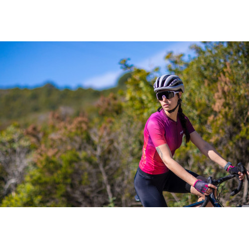 Velo cimdi Northwave Active WMN Short dark grey-pink