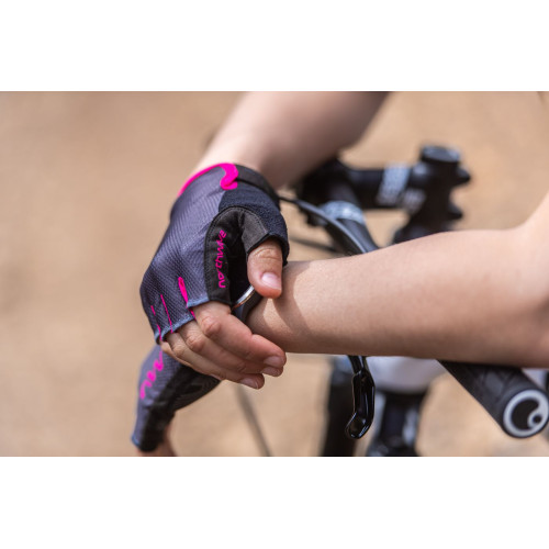 Velo cimdi Northwave Active WMN Short dark grey-pink