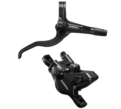 Aizmugurējās disku bremzes Shimano BL-MT401(R)/BR-MT410(R) 2-piston black