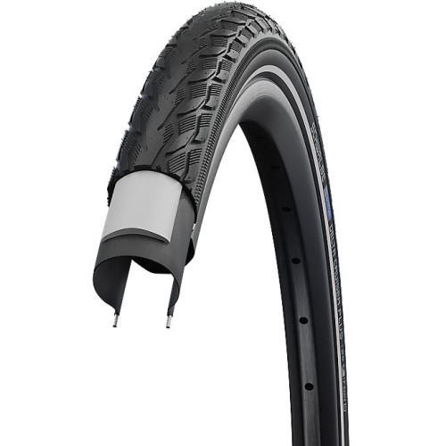 Riepa 28" Schwalbe Delta Cruiser Plus HS 431, Active Wired 40-622 / 28x1.50 Black-Reflex