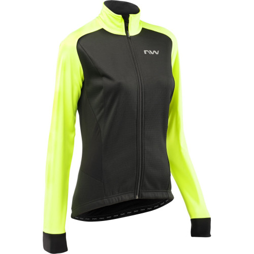 Jacket Northwave Reload WMN SP black-yellow fluo-M