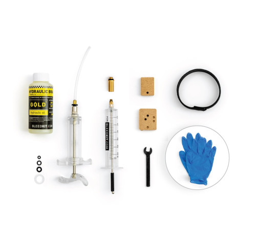 Bremžu atgaisošanas komplekts Bleedkit WORKSHOP GOLD edition (Shimano)