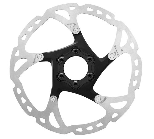 Disc brake rotor Shimano XT SM-RT76 180mm 6-Bolt