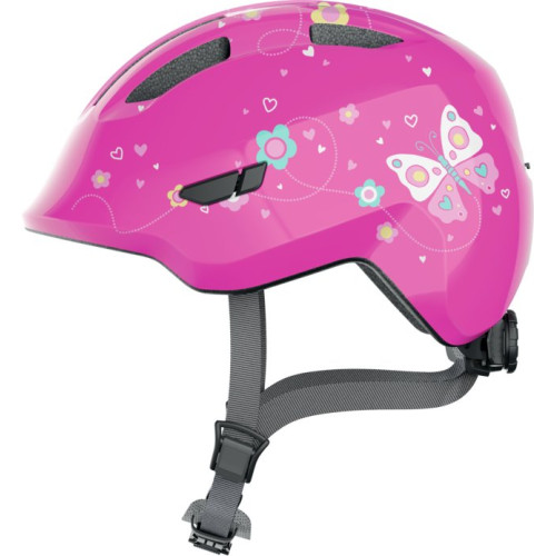 Helmet Abus Smiley 3.0 pink butterfly-M (50-55)