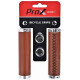 Stūres rokturi ProX GP-91B 130mm Lock-on eco-leather brown