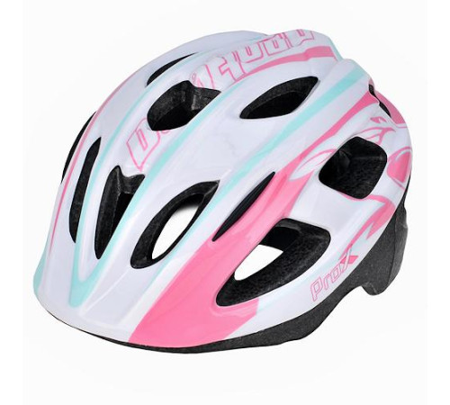 Velo ķivere ProX Armor white-pink-S