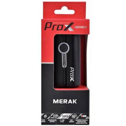 Front lamp ProX Merak 500Lm USB