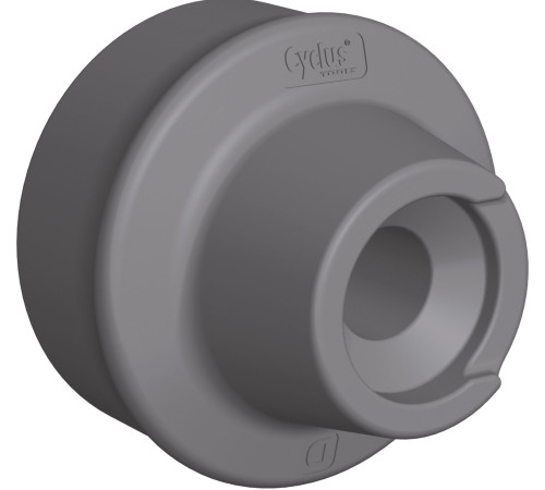 Bicycle service stand part Cyclus Tools axle support adapter D long slotted plastic (290014)