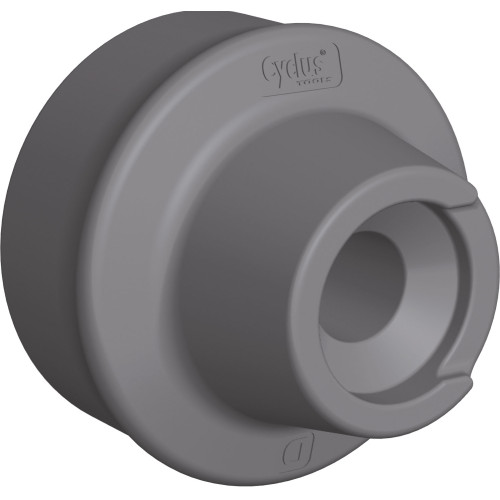 Bicycle service stand part Cyclus Tools axle support adapter D long slotted plastic (290014)