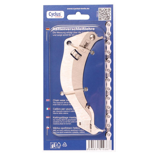 Chain wear indicator Cyclus Tools with scale (720114)