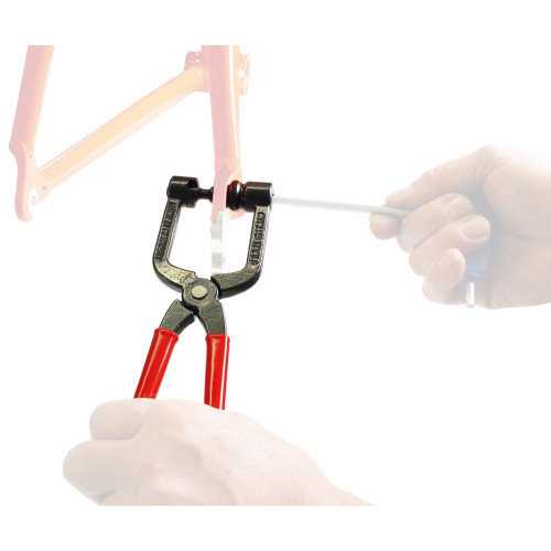 Tool pliers Cyclus Tools Chainring“r for chainring bolts with bit D (720327)