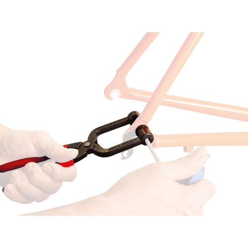 Tool pliers Cyclus Tools Chainring“r for chainring bolts with bit D (720327)