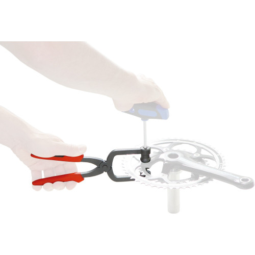 Tool pliers Cyclus Tools Chainring“r for chainring bolts with bit D (720327)