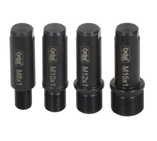 Atslēgu komplekts Cyclus Tools thread guides M8x1/M10x1/M12x1/M15x1 (720374)