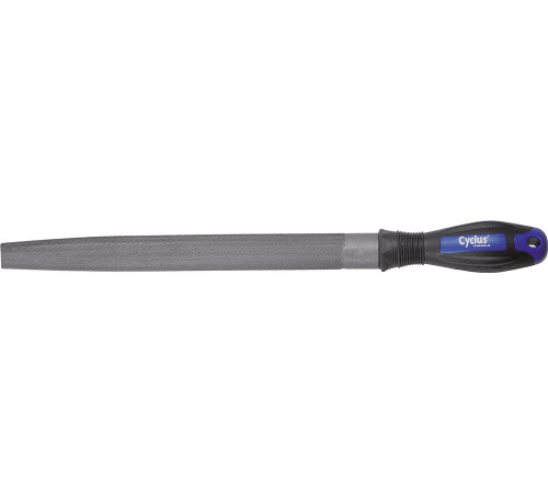 Tool Cyclus Tools file Half-round 250mm with plastic handle (720544)