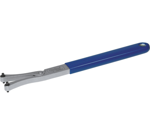 Tool Cyclus Tools pin spanner for bottom brackets, freewheels and cassettes adjustable with rubber handle (720563)
