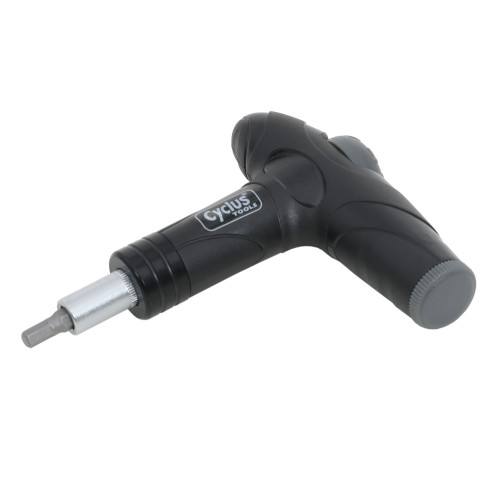 Tool Cyclus Tools Torque T-spanner adjustable 4/5/6Nm with Hex 3/4/5mm and Torx T25 bits (720636)