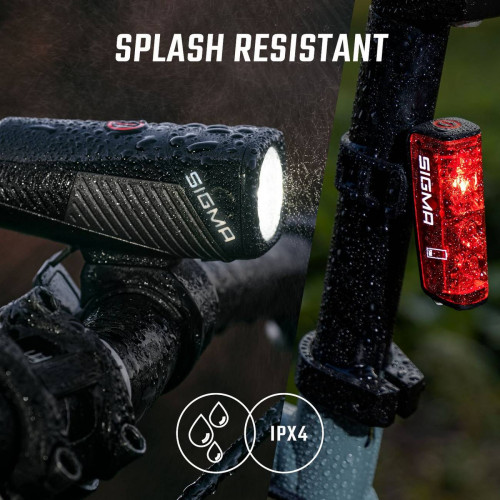 Aizmugurējais lukturis Sigma Buster 80 USB