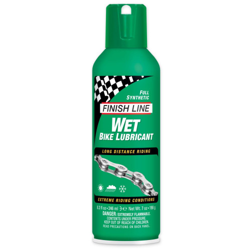 Ķēdes eļļa Finish Line Wet aerosol 246ml