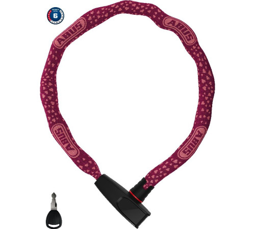 Atslēga Abus 6806K/85 cherry heart (square chain)