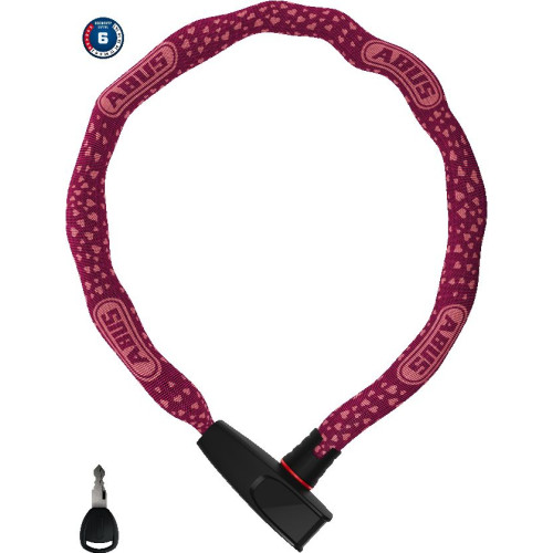 Atslēga Abus 6806K/85 cherry heart (square chain)