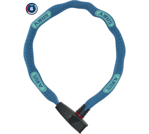 Atslēga Abus 6806K/85 NEON blue (square chain)