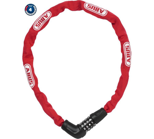 Atslēga Abus Steel-O-Chain 5805C/75 red