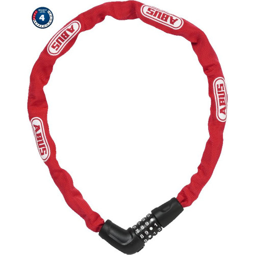 Lock Abus Steel-O-Chain 5805C/75 red