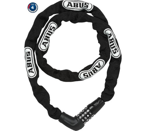 Atslēga Abus Steel-O-Chain 5805C/110 black